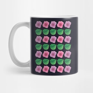 Hydrandea pattern Mug